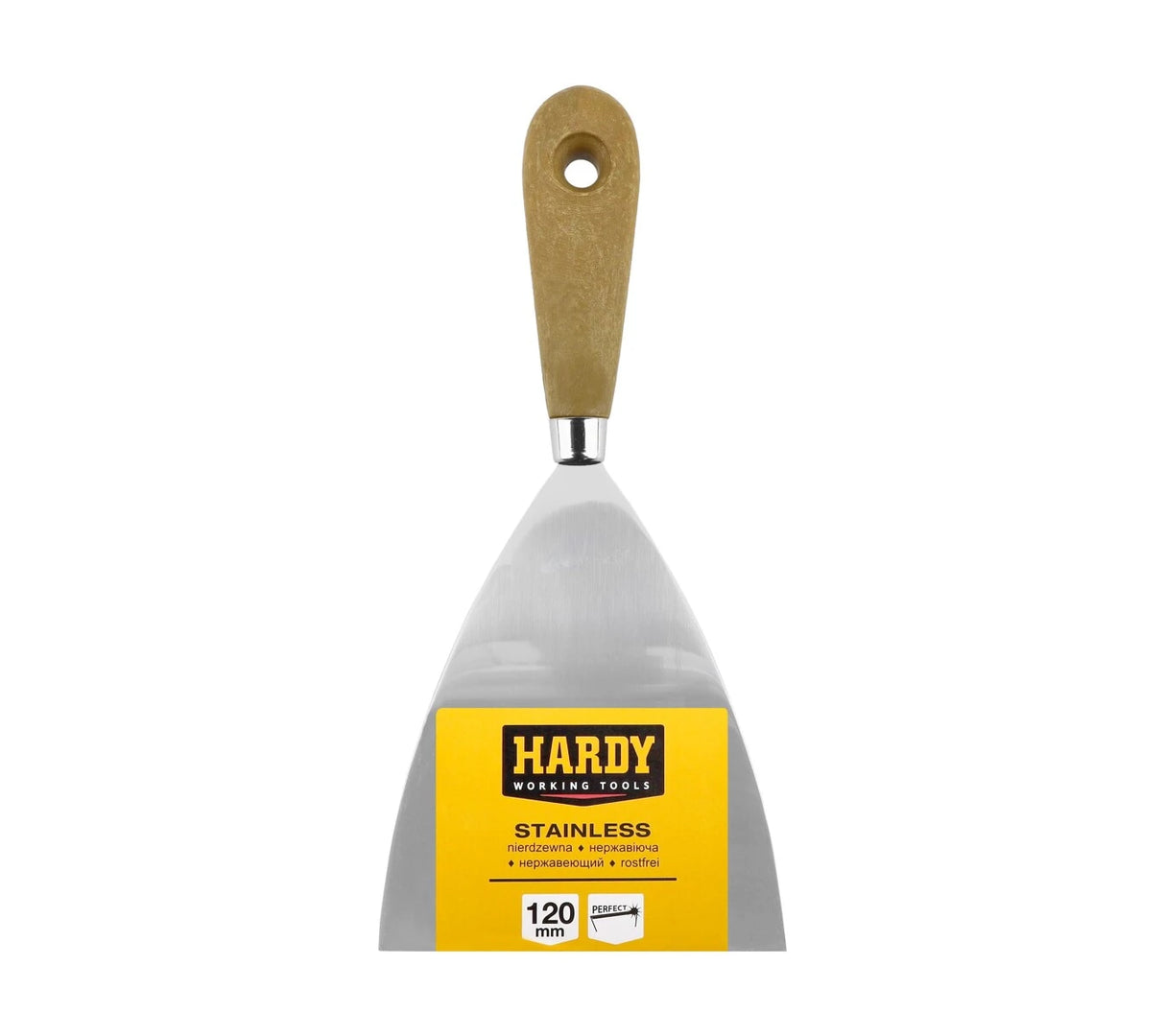 Hardy - Plamuurmes - Roestvaststaal 78