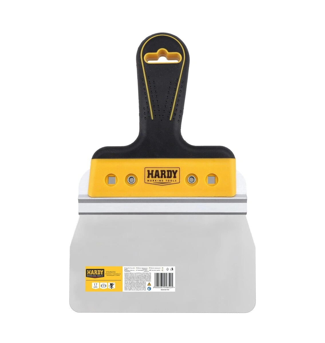Hardy - Oppervlakte Spackmes 17 cm & 22 cm – Ideaal voor Gevelafwerkingen