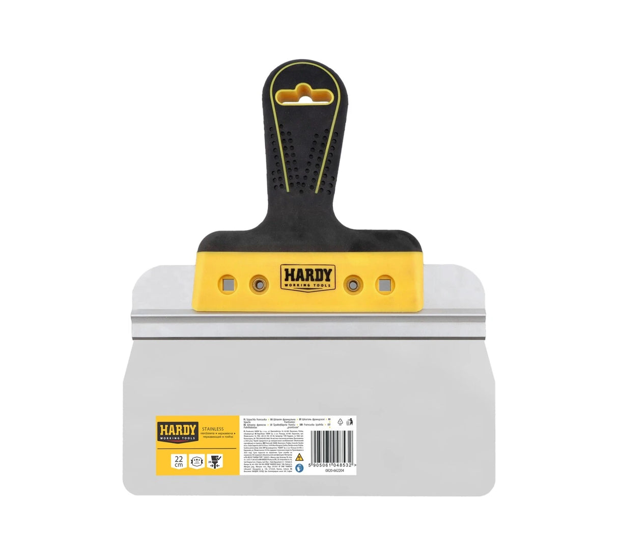 Hardy - Oppervlakte Spackmes 17 cm & 22 cm – Ideaal voor Gevelafwerkingen