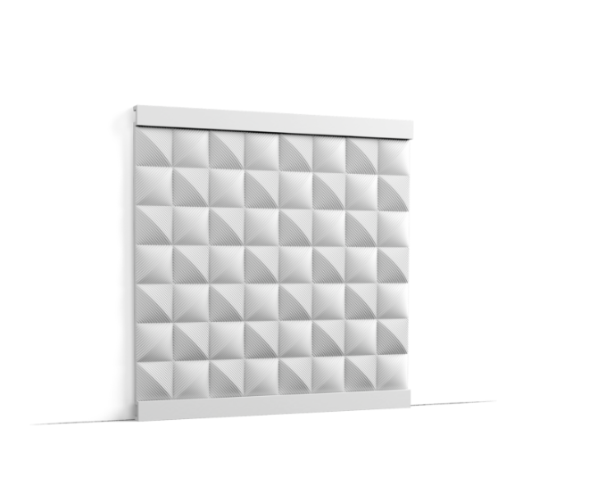 3D Wandpaneel - W113 Cobble - 200 x 25 x 2,2 cm