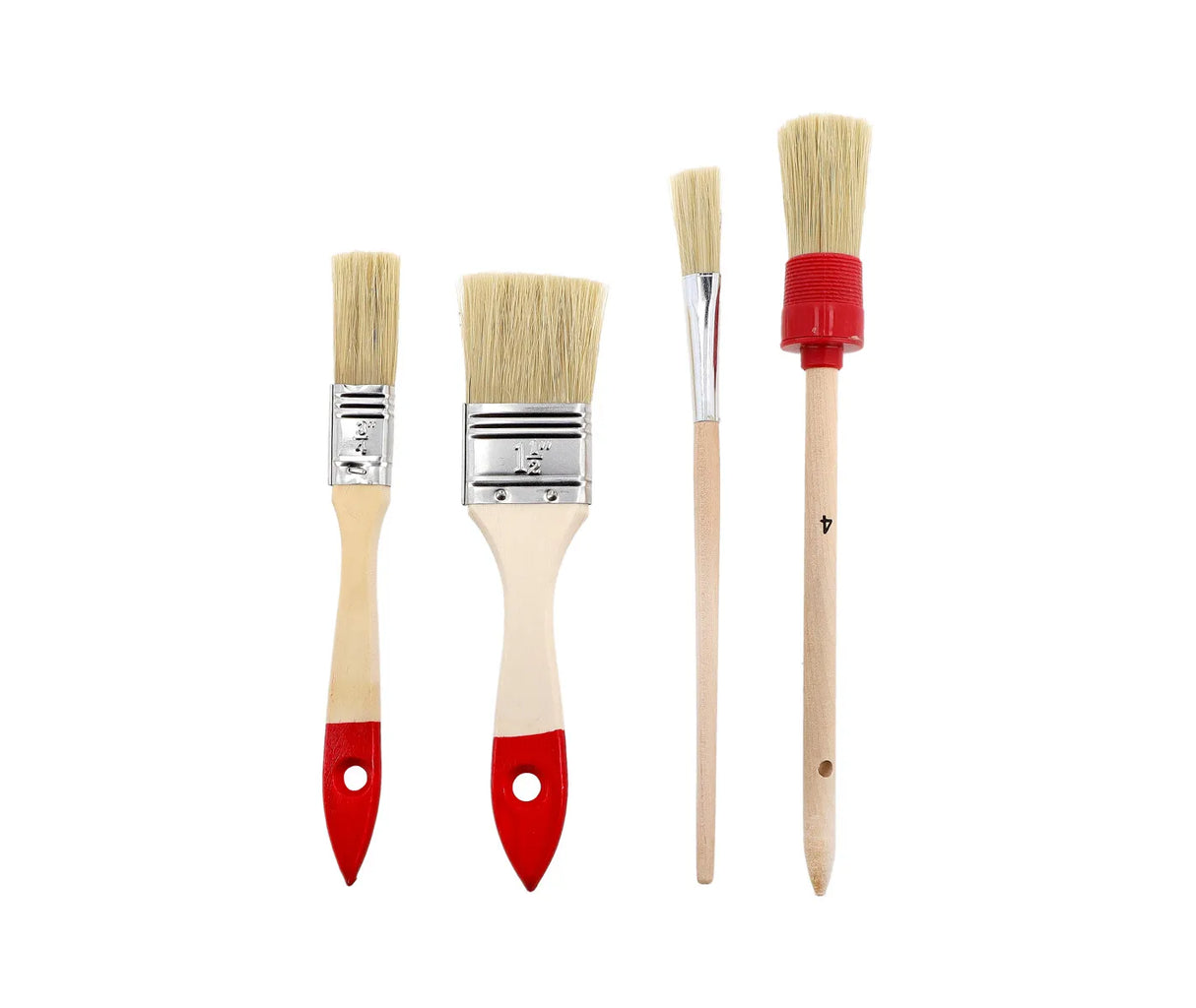 Bouwshop Utrecht - Brush set 4-piece - Various widths