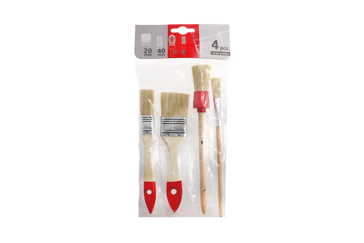 Bouwshop Utrecht - Brush set 4-piece - Various widths