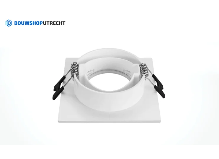 Bouwshop Utrecht - Dimmable recessed spotlight - Tiltable - Bulb of your choice - White