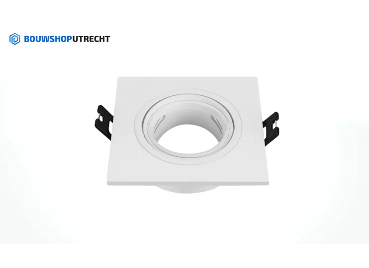 Bouwshop Utrecht - Dimmable recessed spotlight - Tiltable - Bulb of your choice - White