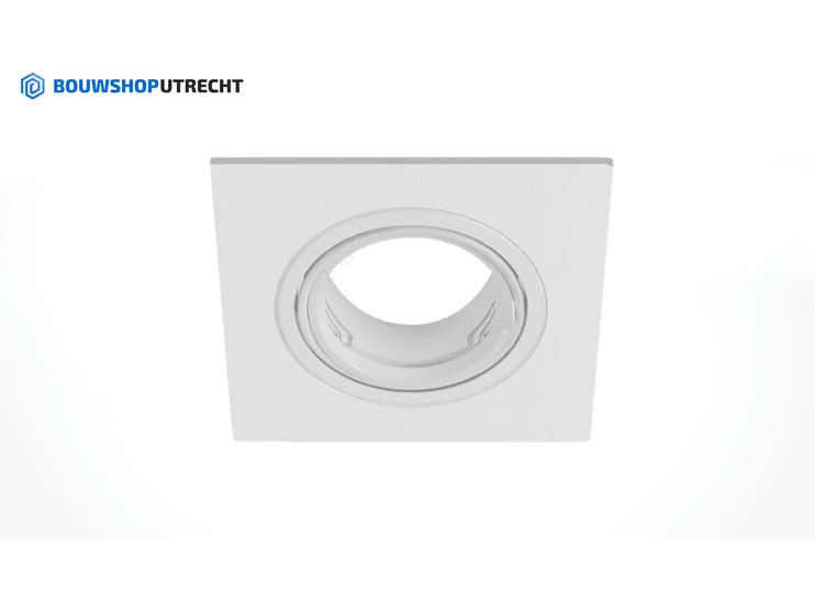 Bouwshop Utrecht - Dimmable recessed spotlight - Tiltable - Bulb of your choice - White