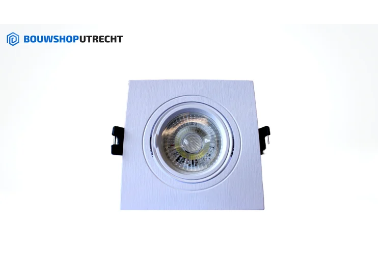 Bouwshop Utrecht - Dimmable recessed spotlight - Tiltable - Bulb of your choice - White