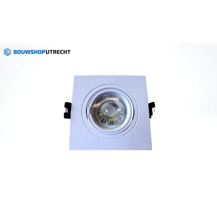 Bouwshop Utrecht - Dimbare Inbouwspot - Kantelbaar - Lampje naar keuze - Wit