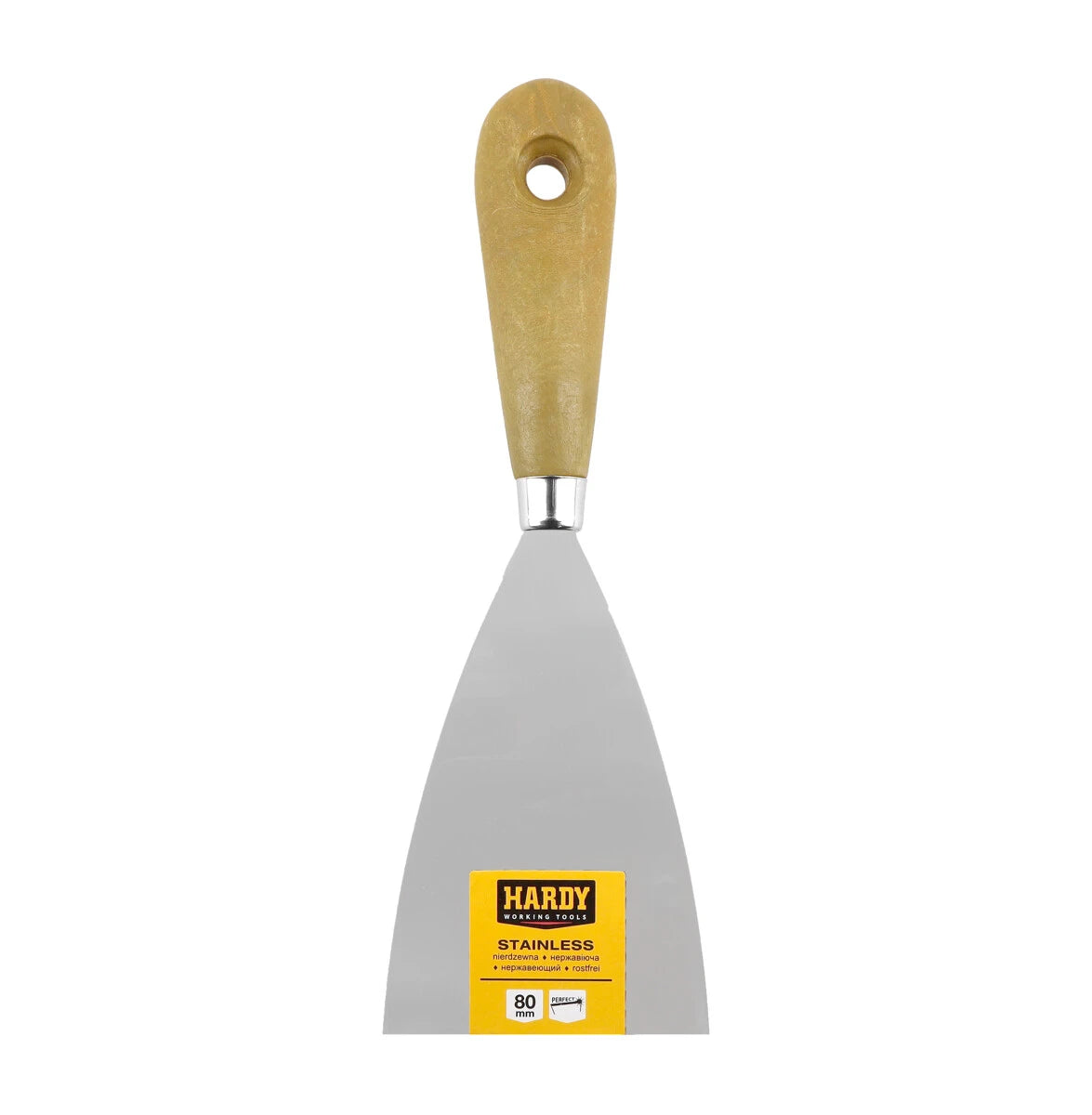Hardy - Plamuurmes - Roestvaststaal 78