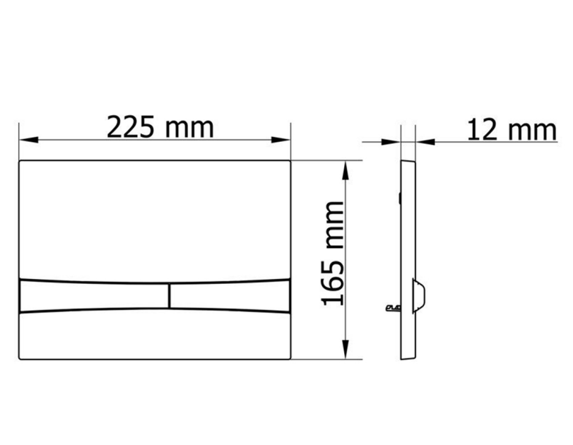 Bedieningspaneel - Chroom – Luxe, Duurzaam en Waterbesparend