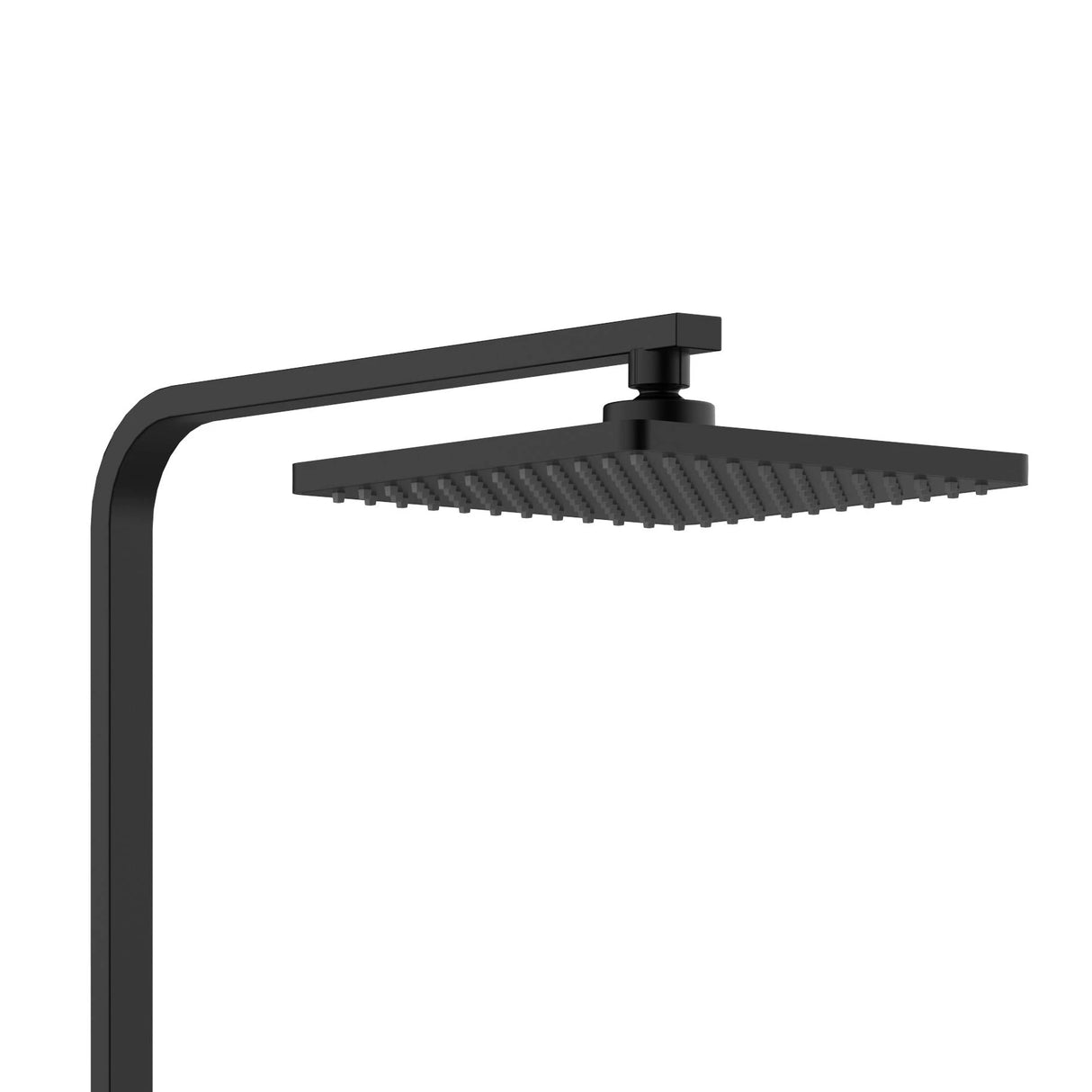 Quadro Shower Column - Matte Black - Belgaqua