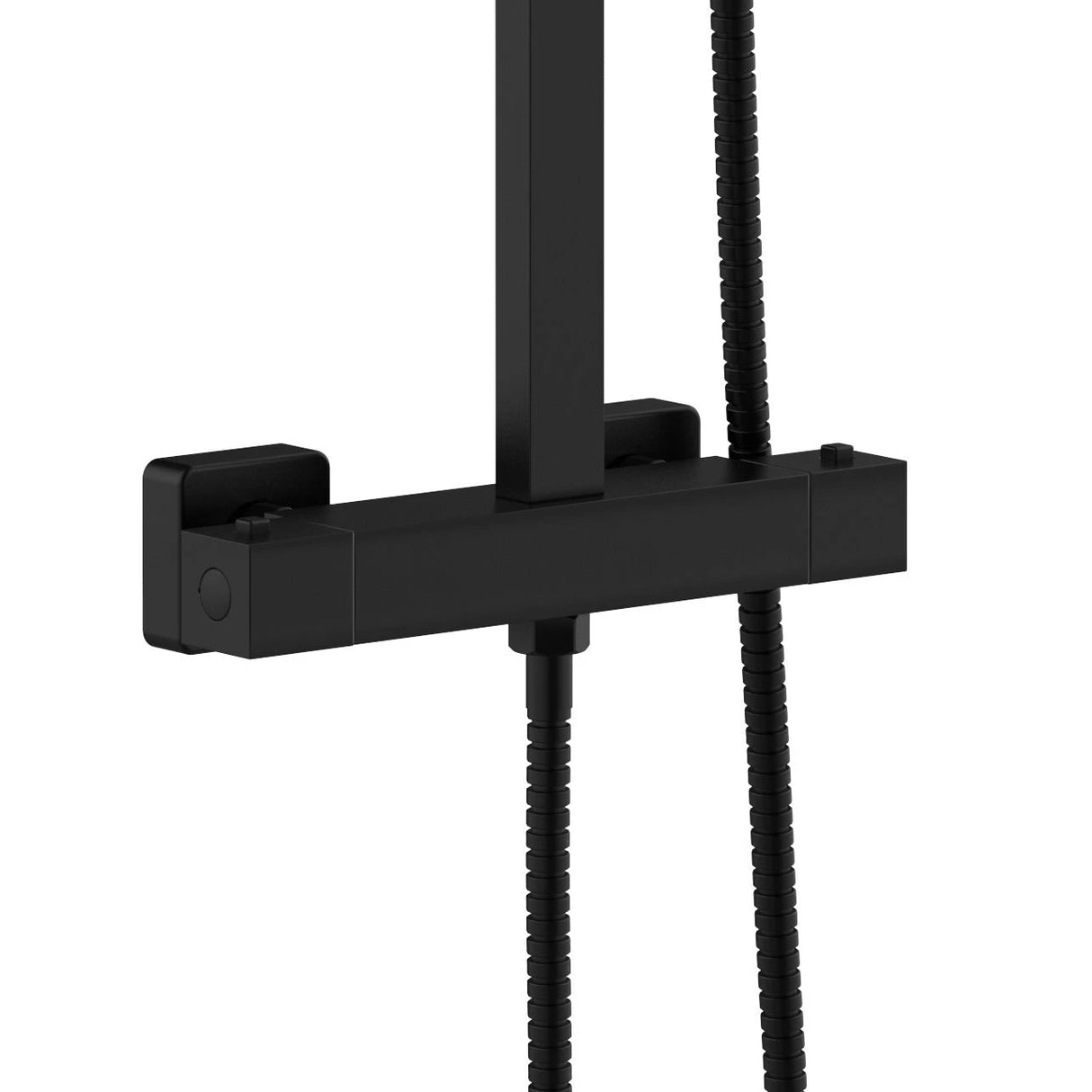 Quadro Shower Column - Matte Black - Belgaqua