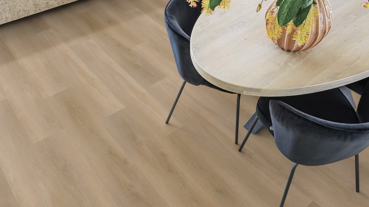 Belakos - Attico 810 Rigid Click PVC Vloer – Lange Formaat – Bruin – Duurzaam en Waterbestendig