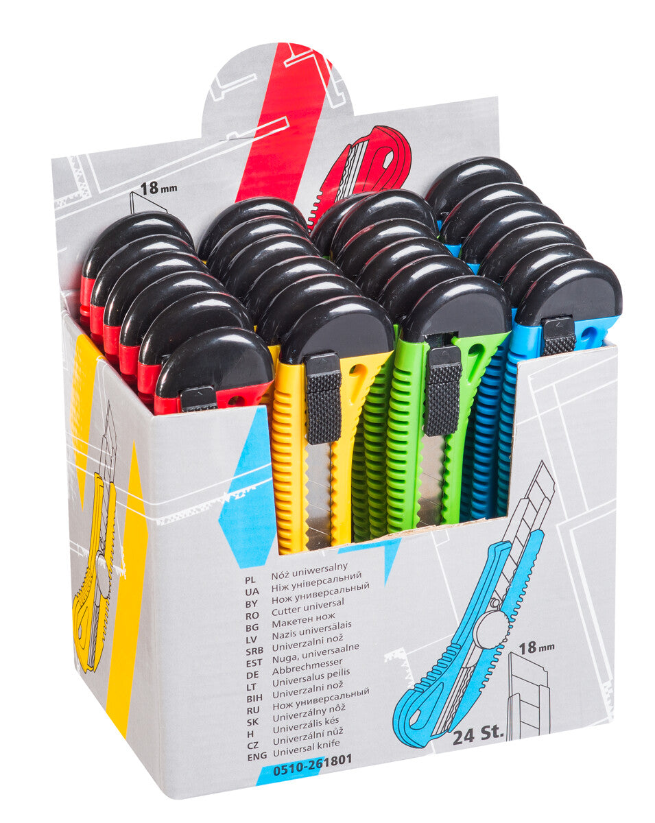 Bouwshop Utrecht - Universeel Mes 26 - 18 mm – Afbreekbaar