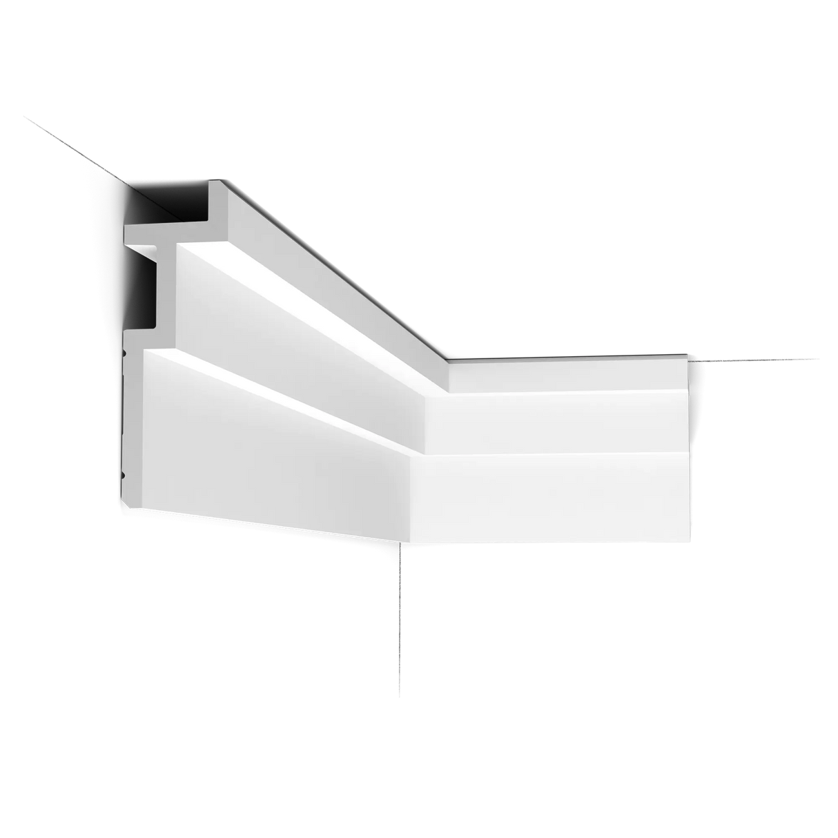 C396 STEPS - Plafond Sierlijst - L 200 x H 6,1 x B 18,5 cm