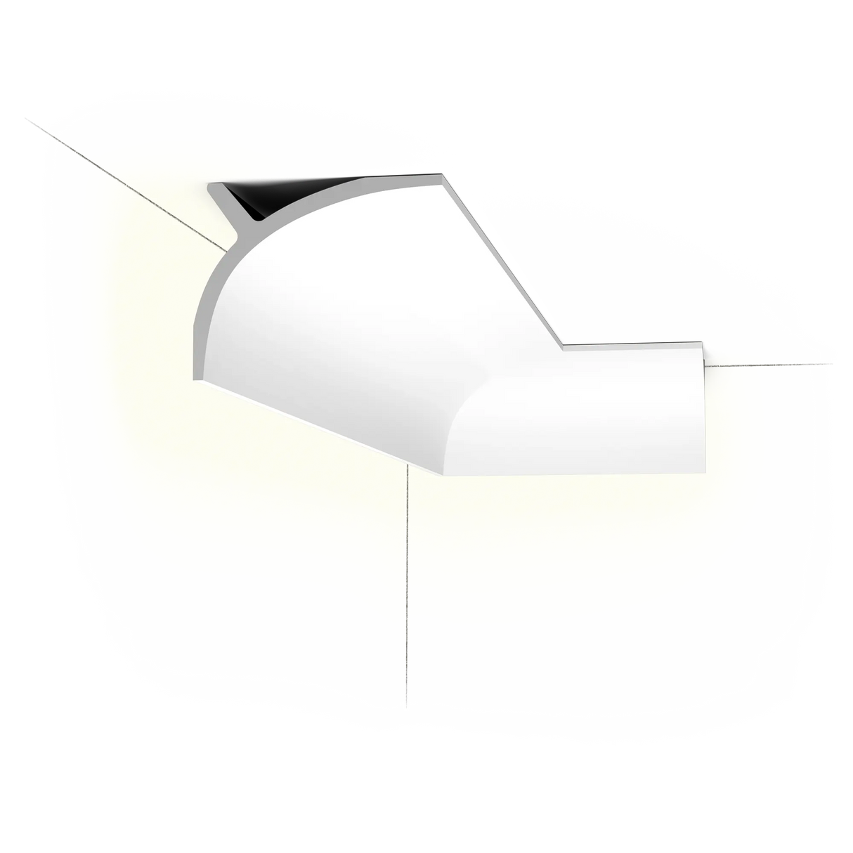 C991 Kroonlijst - 200x11x14 cm - Purotouch