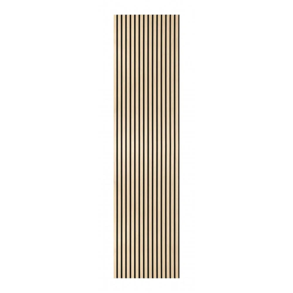 Akoestische Wandpaneel - Licht Eiken - Light Oak - 260 cm x 60 cm