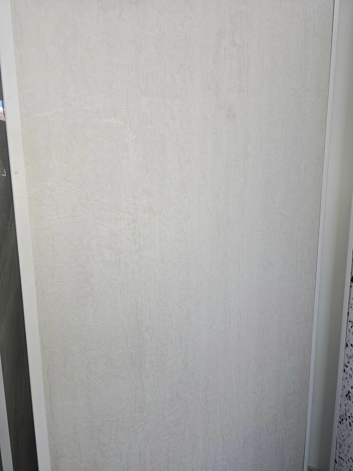 PVC-Platte – Marmoroptik – Brescia – 280 x 120 x 3 cm – wasserbeständig