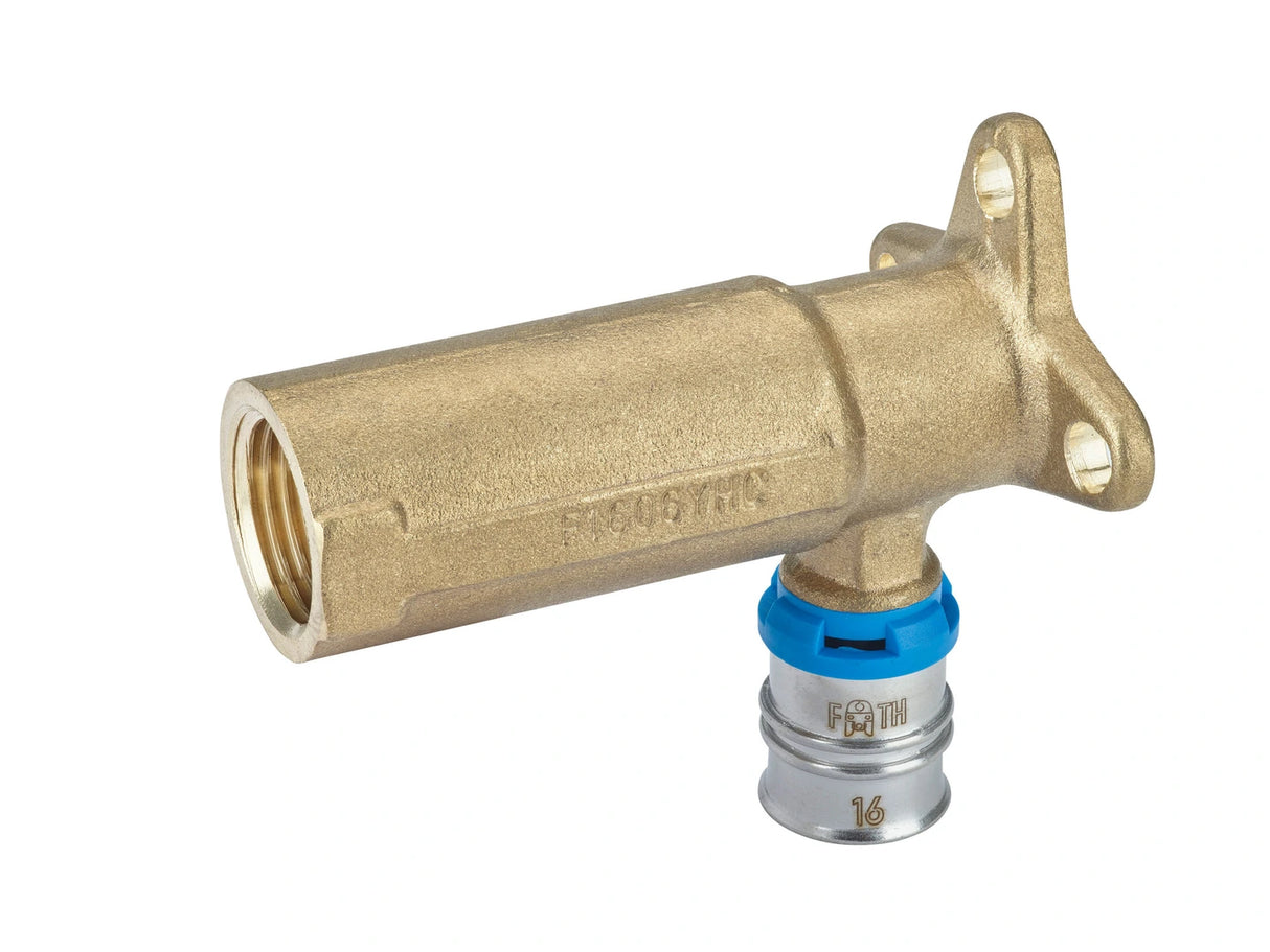 Conel Connect - MV2 pers muurplaat met lange flens - 16