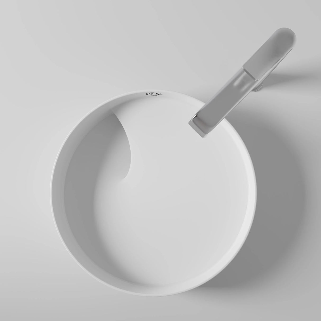 Creavit Ruby - Opbouw Waskom – 40x11 cm Glanzend Wit, Keramiek zonder Overloop