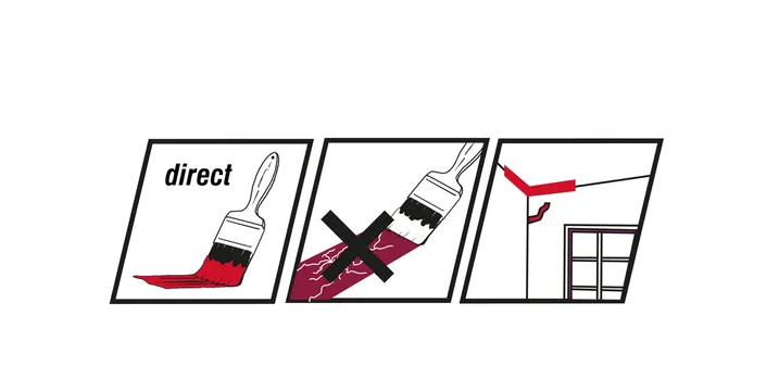 Zwaluw / Den Braven - Acryl-Wet on wet Wit / koker à 310 ml