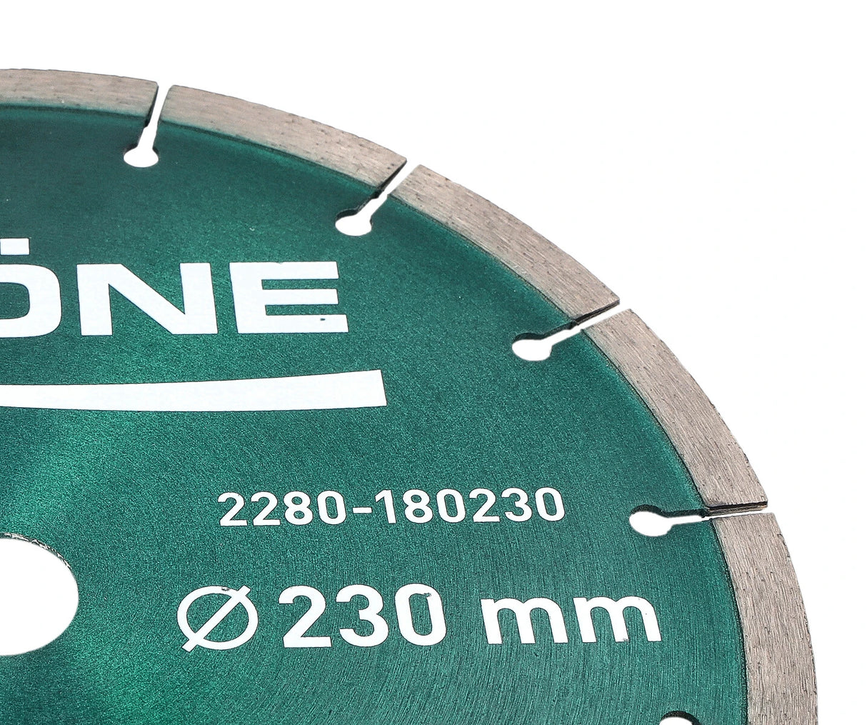 Gröne - Diamantzaagblad Ø 230 mm & Ø 125 mm met Segmentrand