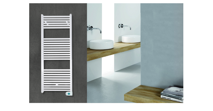 DRL Lisa E-Comfort Elektrische Radiator - 160x500mm | 600W | Wit