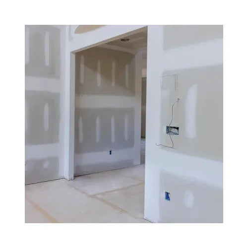 Gipskartonplatten – runde Seite – können direkt verputzt werden