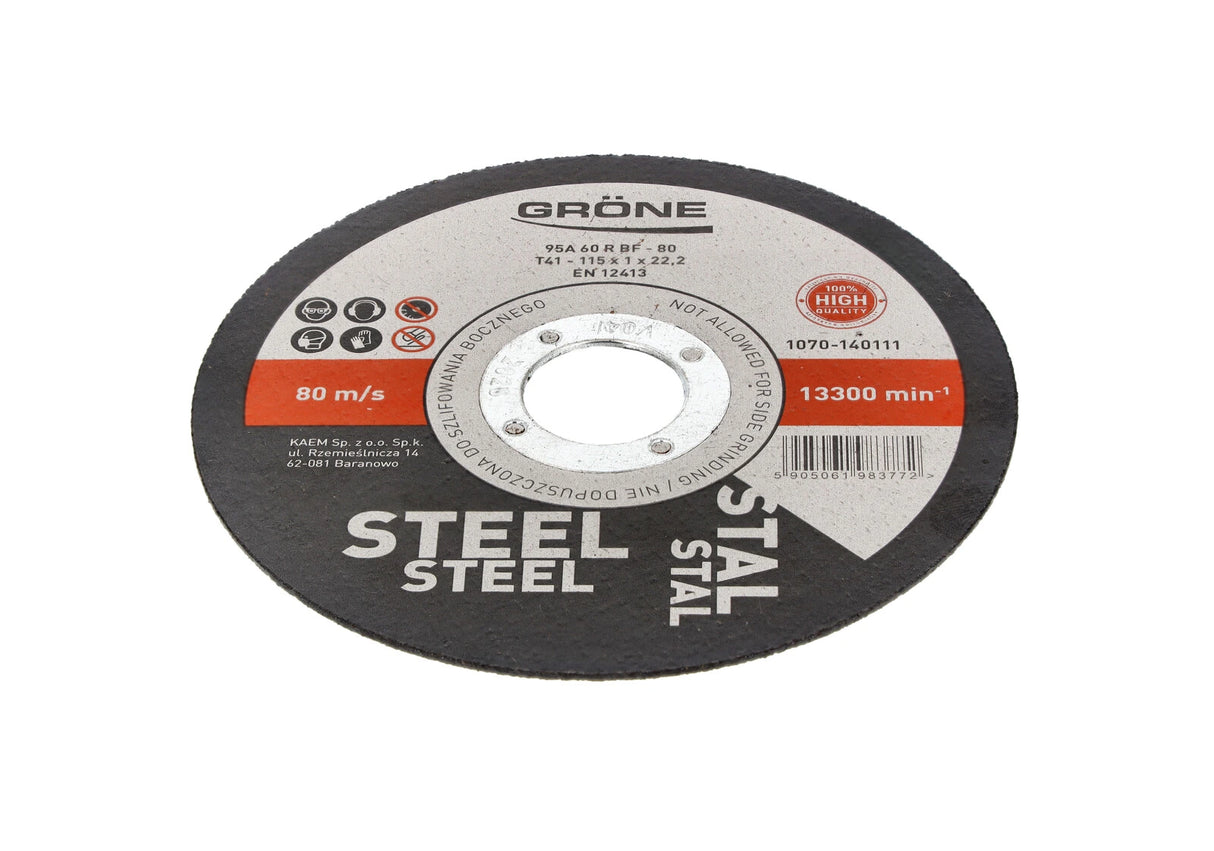 Gröne - Korund-Trennscheibe für Stahl