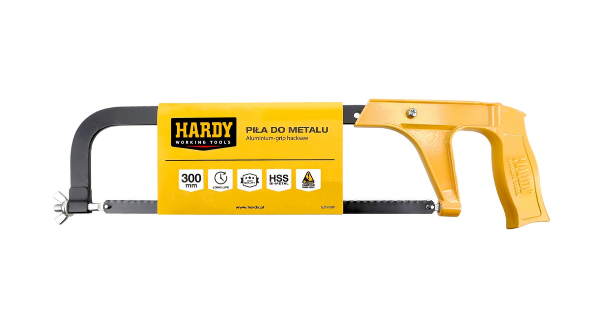 Hardy - Metaalzaag 30 cm – Aluminium Handgreep