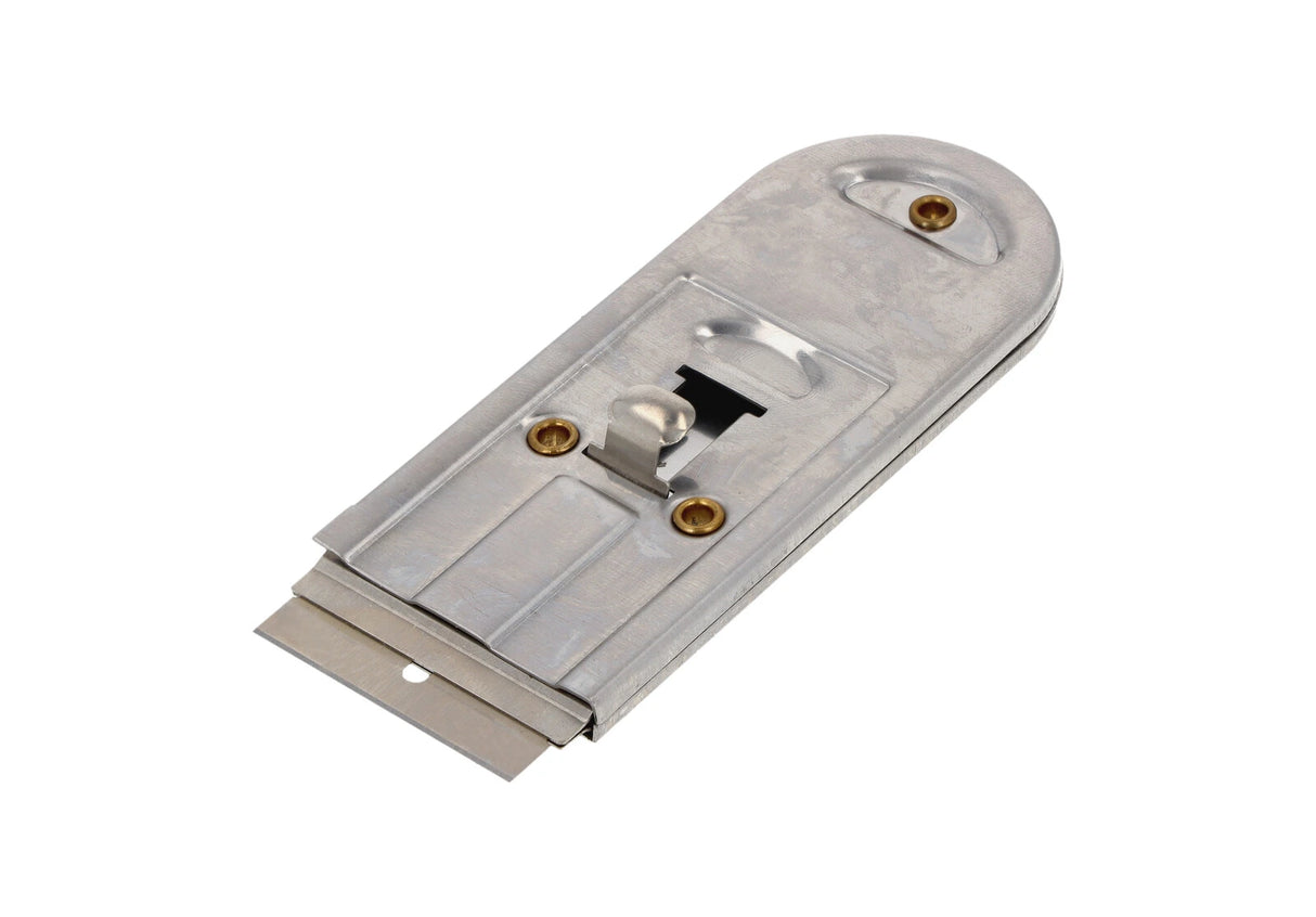 Hardy - Universele Glas Krabber – Metaal met Uitschuifbaar Mes – 3,8 cm