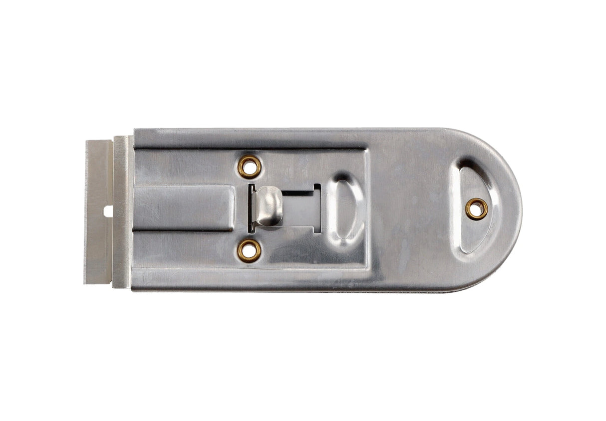 Hardy - Universele Glas Krabber – Metaal met Uitschuifbaar Mes – 3,8 cm