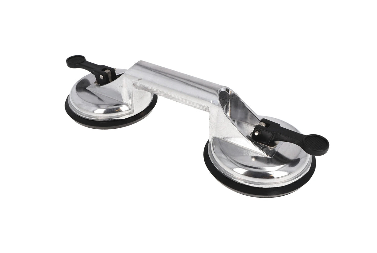 Hardy - Aluminium Zuignap met Handvat, Ø 115 mm x 2