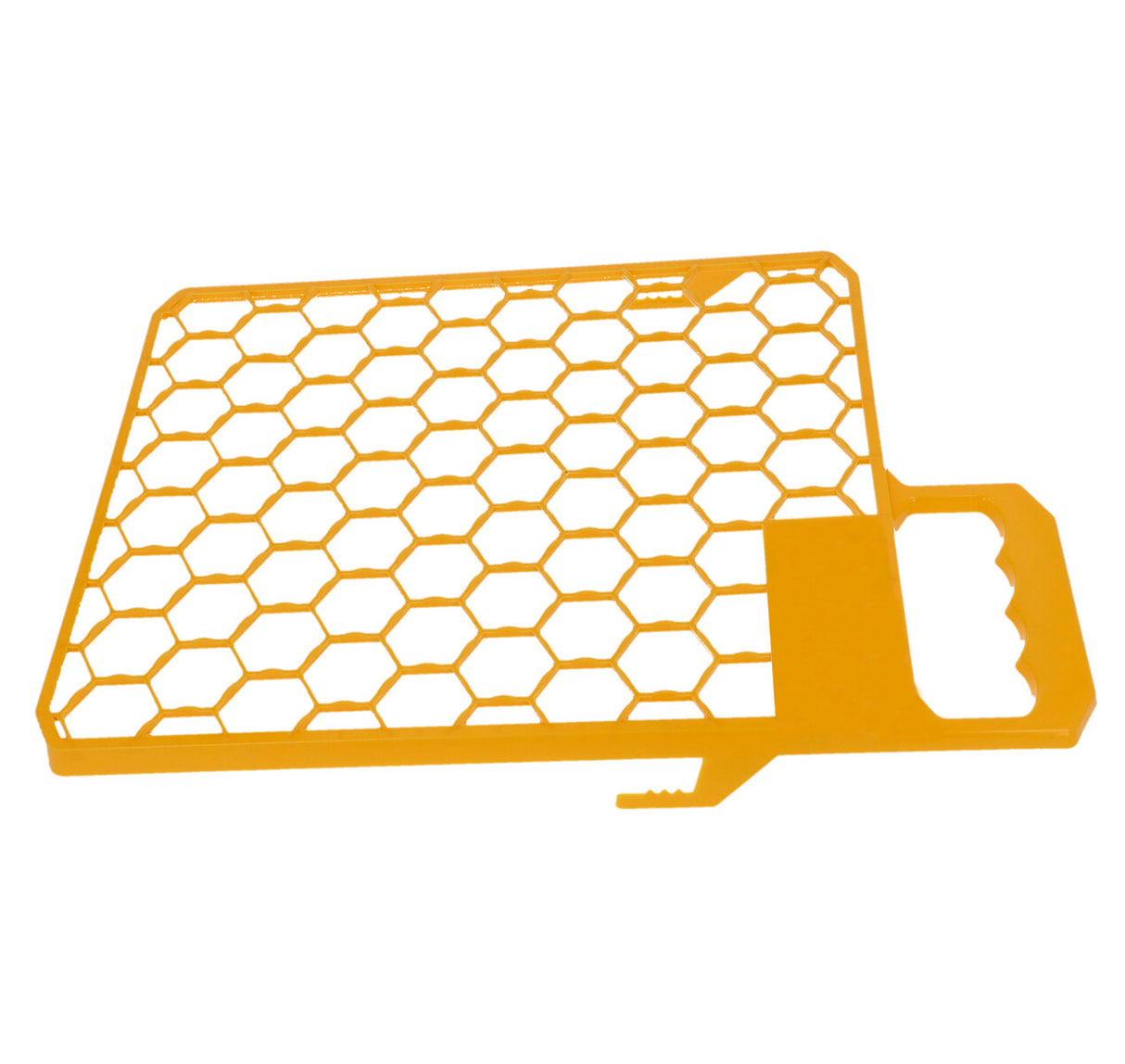 Hardy - Verfrooster 22 x 30 cm en 27 x 32 cm, Plastic Geel