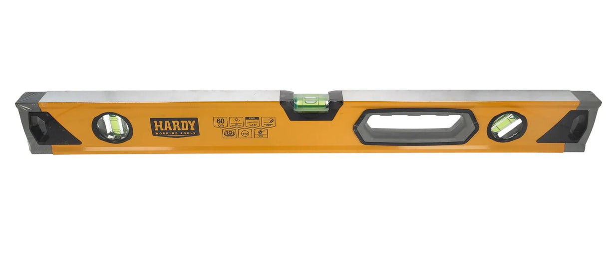 Hardy Spirit Level with Handle – 3 Bubbles – 60cm / 100cm / 180cm
