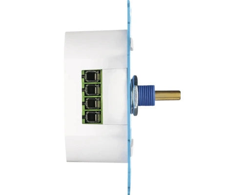ION INDUSTRIES universele LED dimmer inbouw 0.3-200 Watt fase-afsnijding RC inclusief adapterset - Bouwshop Utrecht