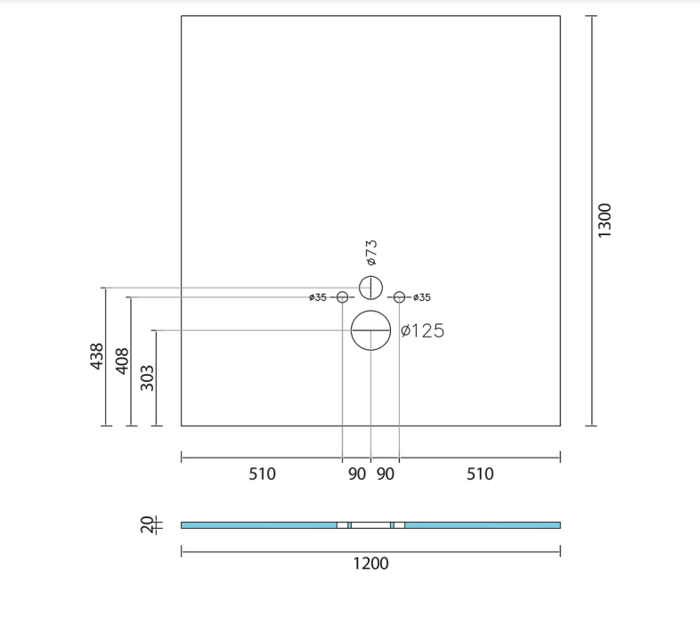 Bouw- en Isolatieplaat Hangtoilet – Waterdicht en Direct Betegelklaar