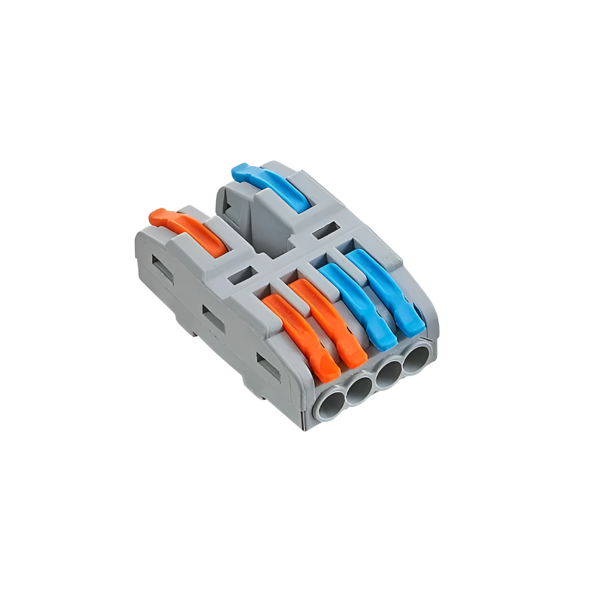 Power Wire Connection Clamp 4+2 – Tool-free – For Solid & Flexible Wires
