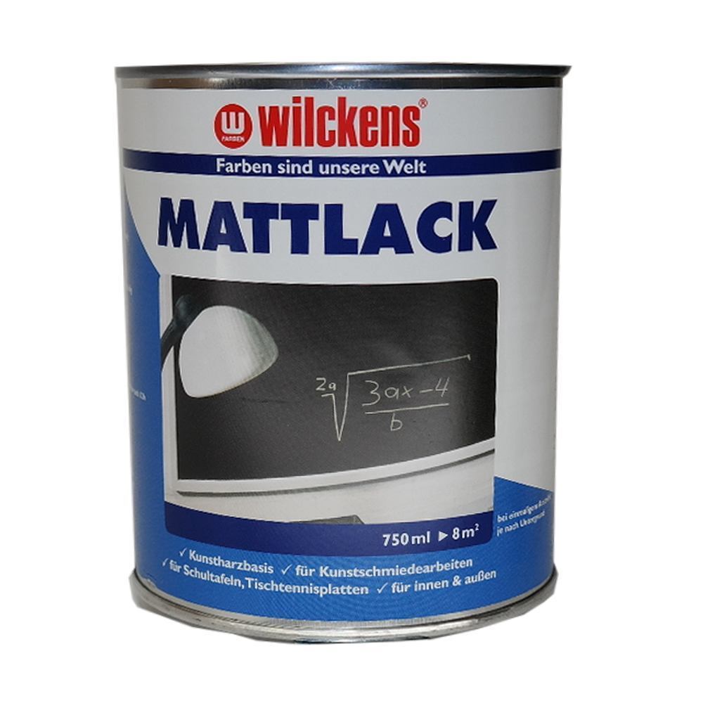 Wilckens mat zwarte lak - 750ML