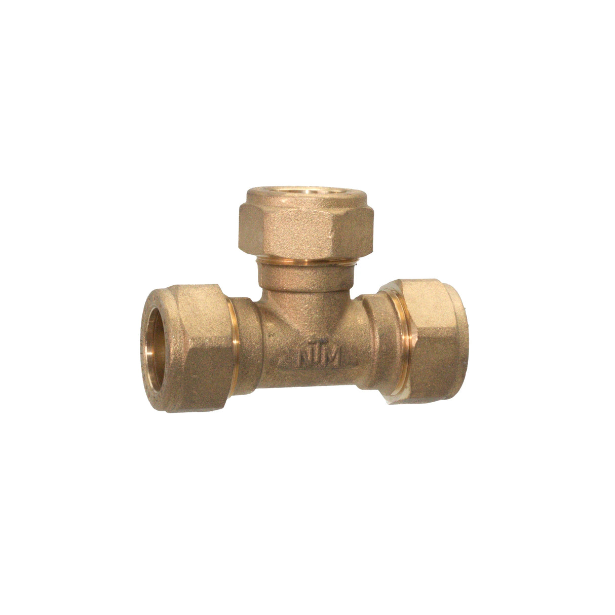 Bonfix Compression Fittings Coupling - Brass, Straight Coupling, 2 x Compression