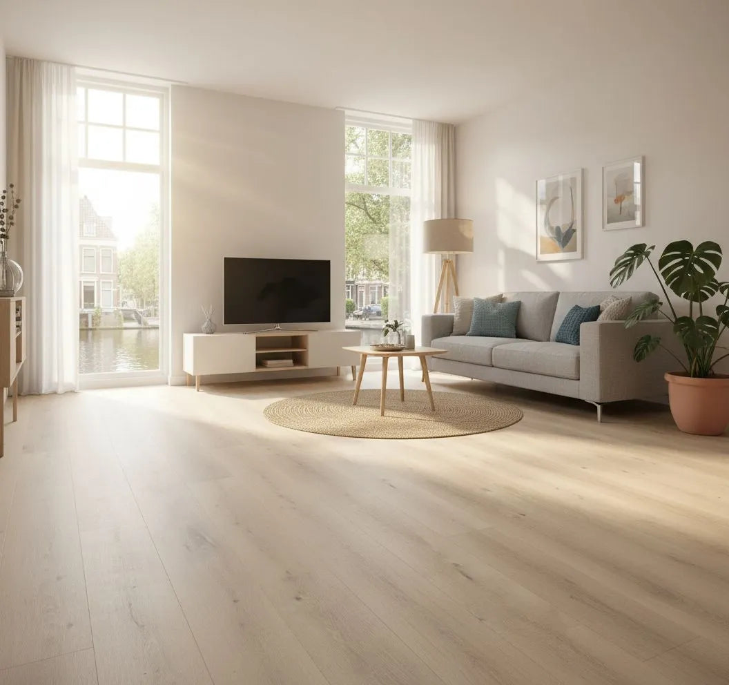 Nautica - MD-001 - Stuurboord Eiken XL – Rigid Click PVC Vloer - 5+1 mm