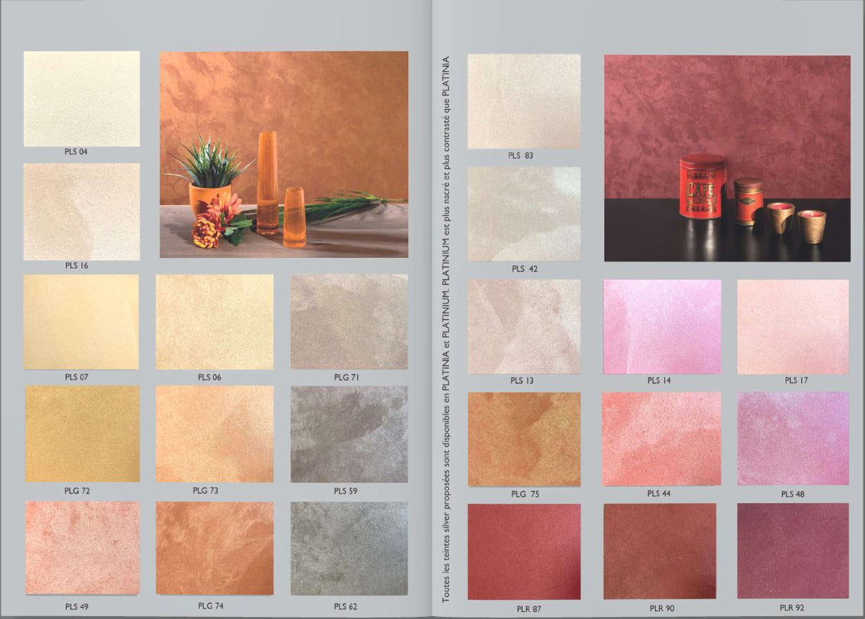 O'dassia - PLS00 - Platinia Lux | Luxe Decoratieve Verf voor Interieur