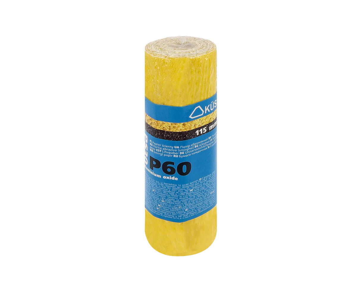 Küssner - Schuurpapier PS30 Rol 115 mm x 1 m - Verschillende Korrelgroottes
