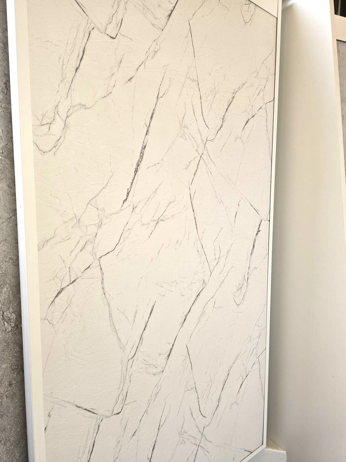 PVC Paneel Mat - Marmerlook Sassari – 2800x1220x3 mm – Waterdicht - Flexibel