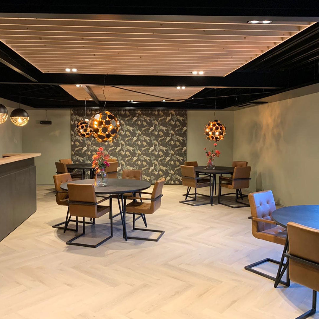 Belakos - Palazzo visgraat XL 73 - Dryback - PVC - 153 x 765 mm - Licht Bruin