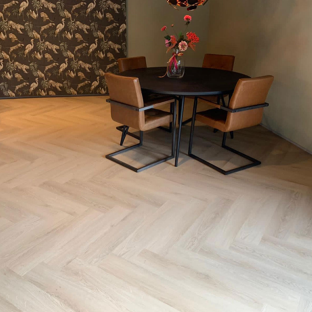 Belakos - Palazzo visgraat XL 73 - Dryback - PVC - 153 x 765 mm - Licht Bruin