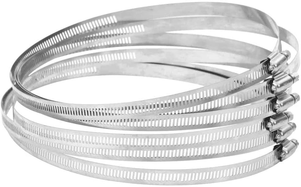 Slangklem RVS – 70-90 mm – 9 mm breed – Roestvrij staal