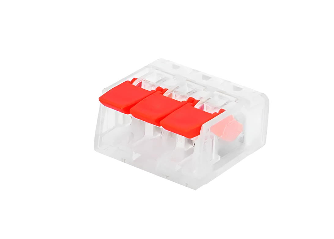 Slim Lasklem Transparant – 2-Polig & 3-Polig