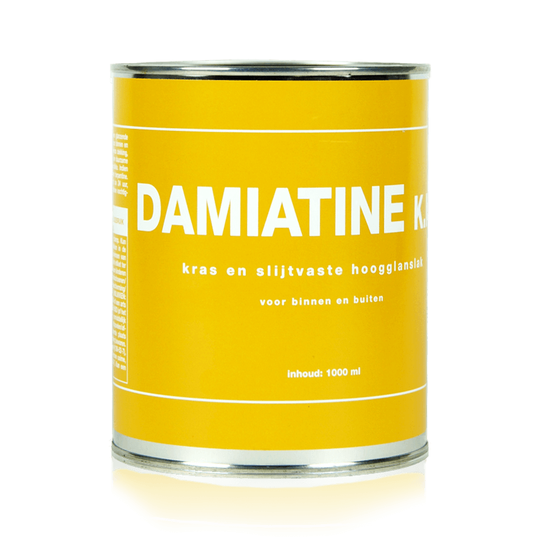 Damiatine Kras- en Slijtvaste Hoogglanslak - 1000 ml - Binnen & Buiten