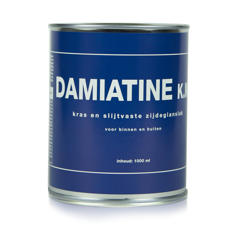 Damiatine - Scratch and Wear-resistant - Satin gloss paint - Indoor & Outdoor - 1000 ml