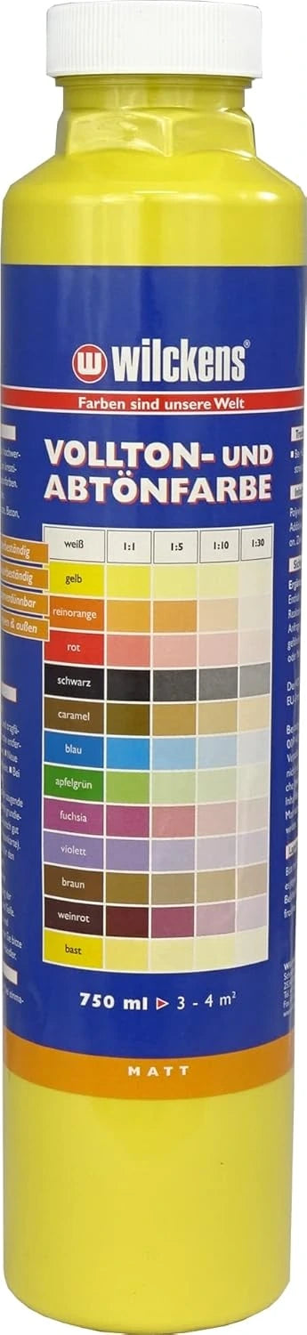 Wilckens - basis- en mengkleur - kleurtinten 750ML